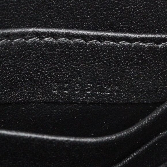 Burberry Black/Beige Coated Check Canvas Wallet on Chain Bag 675-060525 - Picture 9 of 11